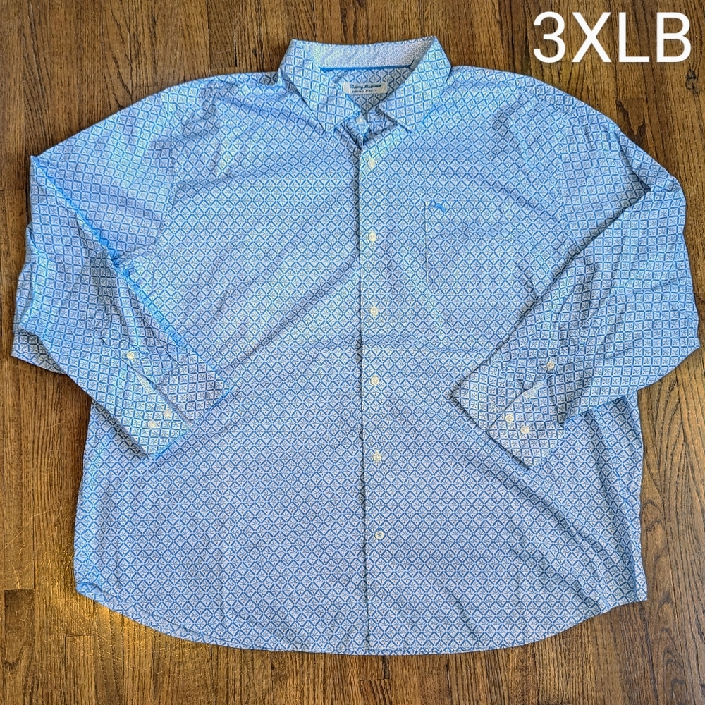 Tommy Bahama | Men's Sarasota Stretch Patterned Shirt | 3XLB